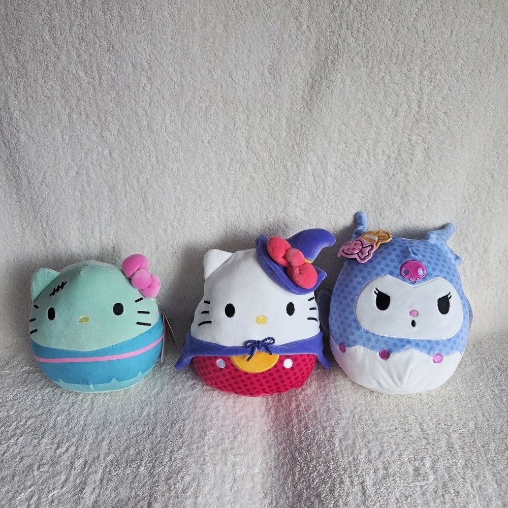 New Whole Set Halloween 2025 Hello Kitty And Friends Squishmallows toy bundle 8"
